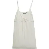 Superdry Textured Woven Cami Sleeveless Short Dress Blanc XS Femme