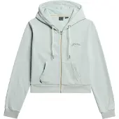 Superdry Veste de survêtement 'Essential' bleu roi / bleu pastel