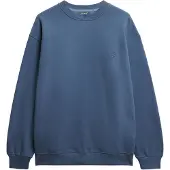 Superdry Blank Oversized Sweatshirt Bleu L Homme