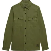 Superdry Military Long Sleeve Shirt Vert 2XL Homme
