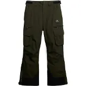 Superdry pour homme. MS110195A Pantalon de ski Ultimate Freestyle vert (L), Sport, Polyester, Neige, De plein air