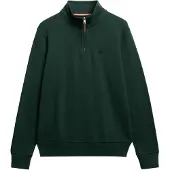 Superdry Preppy Half Zip Sweater Vert M Homme