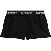 Superdry pour femme. W7110450A Short Draw noir (L), Casuel, Coton