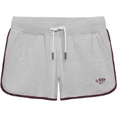Superdry pour femme. W7110479A Short Athletic Essential Retro grey (L), Casuel, Gris, Coton