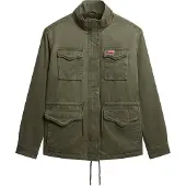Superdry Military Borg Jacket Vert M Femme