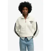 Superdry pour femme. W2012593A Sweat-shirt beige Country Club Applique (XL), Casuel, Coton