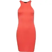 Superdry Femme Mini-robe en Jersey à dos Nageur Rose Taille: 40