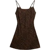 Superdry Femme Robe Nuisette Courte Asymétrique Multiple Colours Taille: 38