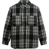 Superdry Chemisier noir / blanc