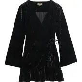 Superdry W8011964a Long Sleeve Short Dress Noir S Femme