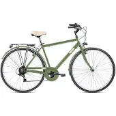 Letoule Tropaiz - City Bike 28 - 6V Steel Man - Vert émeraude foncé