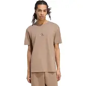 Adidas Kit Small Logo Short Sleeve T-shirt Beige XL / Regular Homme