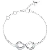 GUESS Amore Infinity Bracelet Argenté Femme