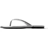 L37 HANDMADE SHOES Tongs 'WRITTEN IN THE SAND' argent