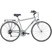 Letoule Tropaiz - City Bike 28 - 6V Steel Man - Gris cendré clair