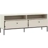 3Xeliving Meuble TV, cachemire, 150 x 40 x 60 cm, beige. Dimensions alternatives : 150 x 60 x 40 cm