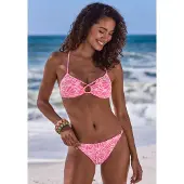 Venice beach Hauts de bikini rose / blanc