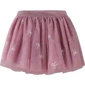 Name it Jupe mauve / blanc