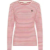 Kaffe T-shirt 'KALiddy' marron / rouge / blanc