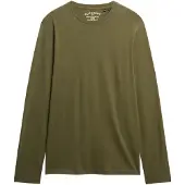 Superdry Classic Essential Long Sleeve T-shirt Vert XL Homme