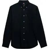 Superdry Essentials Oxford Long Sleeve Shirt Bleu XL Homme