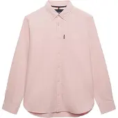 Superdry Essentials Oxford Long Sleeve Shirt Rose L Homme