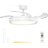 Grunkel Skywhite42/30w/3 Aspas 106cm/6 Velocidades Ceiling Fan Argenté One Size / EU Plug 220V