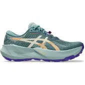 Asics Chaussures Trabuco 14 Vert Violet AW26 Femme, Taille 39,5 - EUR
