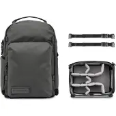 WANDRD PRVKE 21 Pocket Photo Bundle Black (Sac à dos photo, 21 l), Housse pour appareil photo, Noir