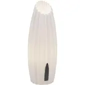 FABAS LUCE Lampe De Table Nadine En Métal Et Plastique Végétal, Lumière Blanche 10 W G9, Variateur Tactile, Ip20, H 30 Cm - Design Moderne Et Durable