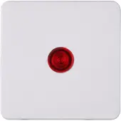Heinrich Kopp Bascule à surface Kopp HK02 avec lentille 331114005 rouge blanc arctique