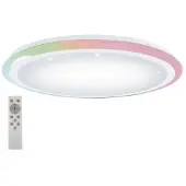 Eglo Plafonnier LIPARI blanc H:7,5 Ø:60cm dimmable 3000-6500K