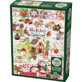 Cobble Hill Puzzle de pâtisserie de Noël 1000 pièces