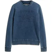 Superdry Sweat-shirt bleu / gris