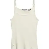 Superdry Haut 'Essentials' blanc cassé