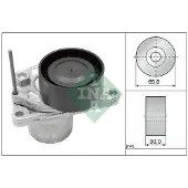 Schaeffler INA Galet tendeur, courroie d'accessoire 534 0624 10