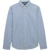 Superdry Chemisier bleu / blanc