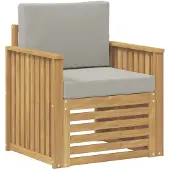 vidaXL Ensemble de canapés d'extérieur en polyester blanc