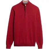 Superdry Pull-over 'Essentials' rouge carmin