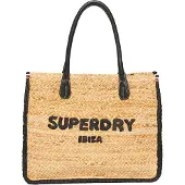 Superdry Cabas beige chiné / chocolat
