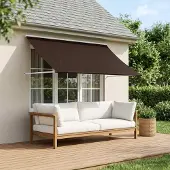 Prolenta Maison Exclusive - Markise Braun 100 x 150 cm