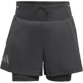 Adidas - Short léger séchage rapide - Xploric 2In1 Short W Black pour Femme - Taille 34 FR - Noir