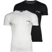 Emporio Armani T-Shirt noir / blanc
