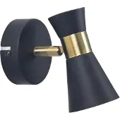 LEDS-C4 Applique murale Eufo - 16 W, noire