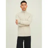 Jack & Jones Pull-over 'JJEmil' beige chiné