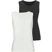 LASCANA Haut noir / blanc