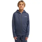 Billabong Arch Full Zip Sweatshirt Bleu 10 Years Garçon