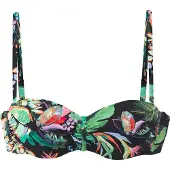 Venice beach Hauts de bikini vert clair / violet / orange / noir