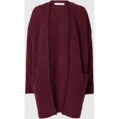 Selected Cardigan bourgogne