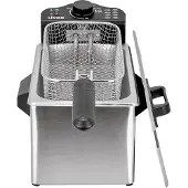 Livoo Friteuse 3l 2000w inox - - DOC216 -